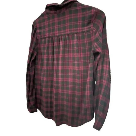 Beach Lunch Lounge Flannel Shirt Size‎ Small - Picture 2 of 3